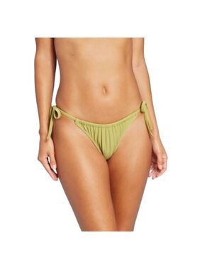 Xhilaration Green High Leg String Bikini XS Juniors (00)